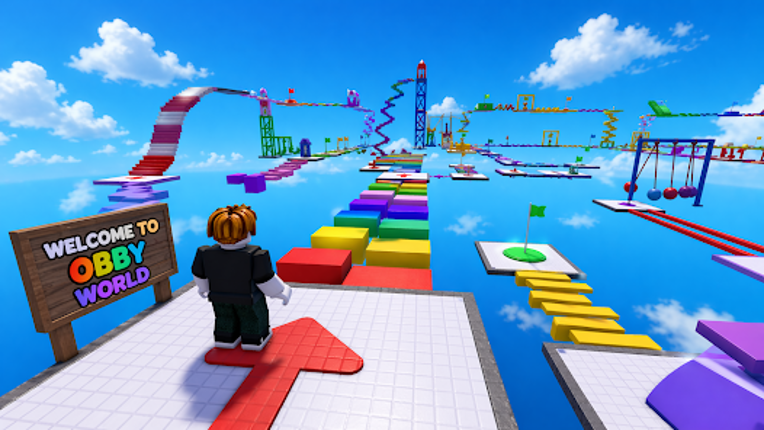 Obby World: Parkour Escape screenshot