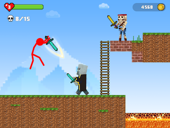 Stick-man Battle - Craft World Image