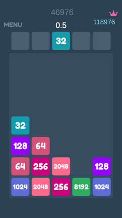 2048 Bricks Shoot - Android game screenshot