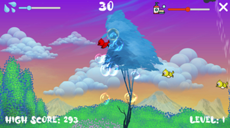 Game Jam 84: Bubbles => BUBBLE TROUBLES Image