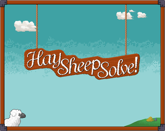 Hay Sheep Solve! Game Cover