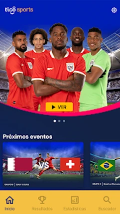 Tigo Sports Panamá screenshot