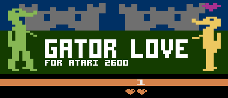 Gator Love (Atari 2600) Game Cover