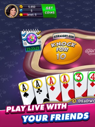 Gin Rummy Plus - Fun Card Game screenshot