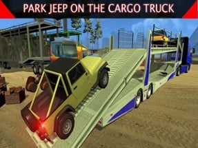 Offroad Jeep: Airplane Cargo Image