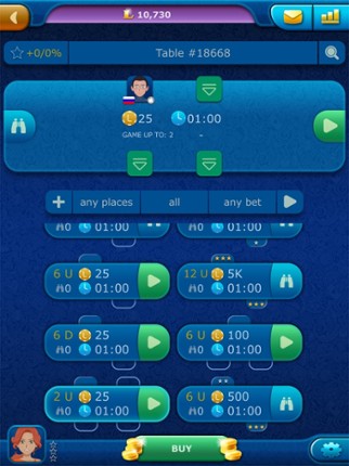 Online Bura LiveGames screenshot
