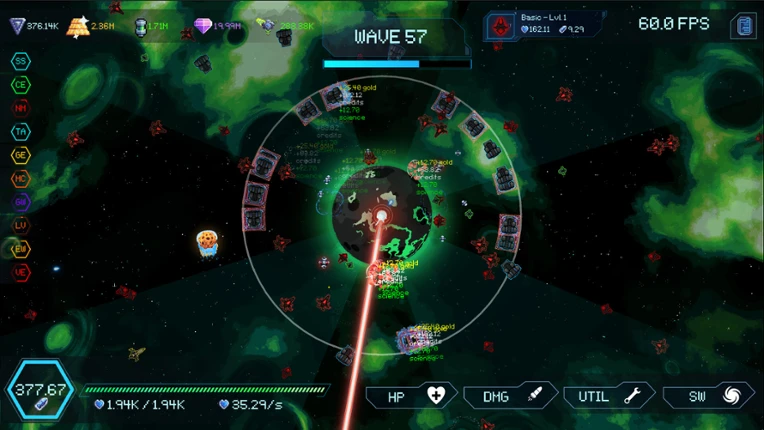 Orbital Defense Idle Image