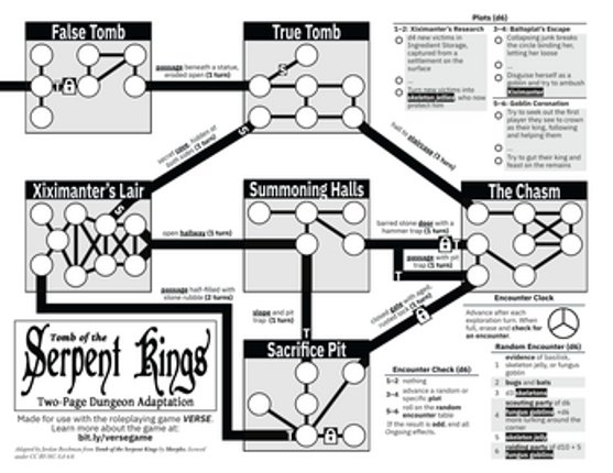 Tomb of the Serpent Kings: Two-Page Adaptation Image