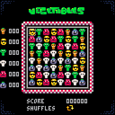 Games like Vegetables PICO-8