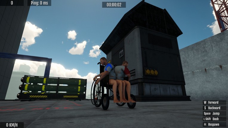Wheelchair For Two Image