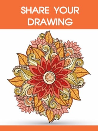 Adult Coloring Book : Free Mandala Color Therapy and Stress Relieving Pages for Adults Image