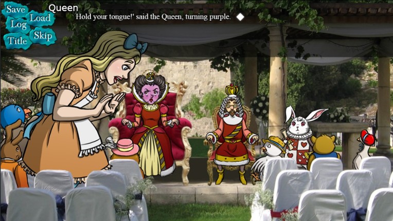 BRG's Alice in Wonderland Visual Novel screenshot