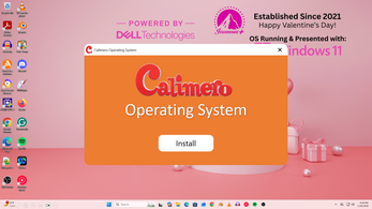 Calimero OS (2026 Edition) screenshot