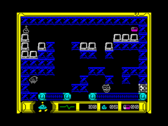 Chao Trouble (ZX Spectrum 48K) screenshot