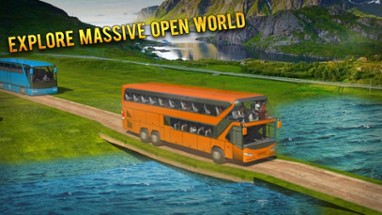 Coach Bus Simulator 3D: Driving School Game Image