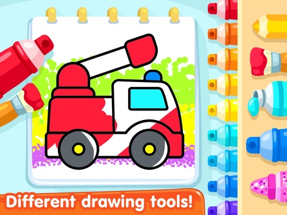 Coloring Pages: Baby Games screenshot