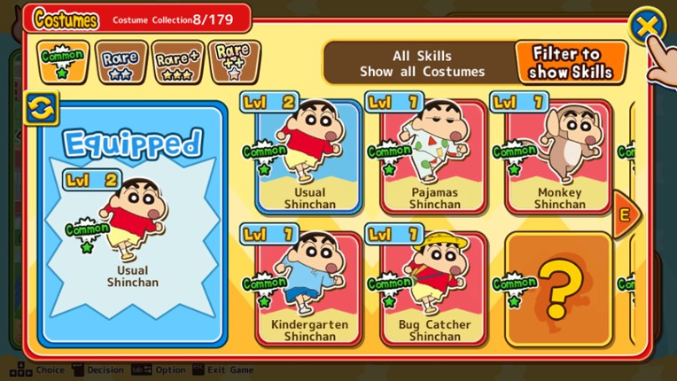 CRAYON SHINCHAN The Storm Called! FLAMING KASUKABE RUNNER!! screenshot