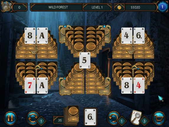 Detective Solitaire: Inspector Magic And The Forbidden Magic screenshot