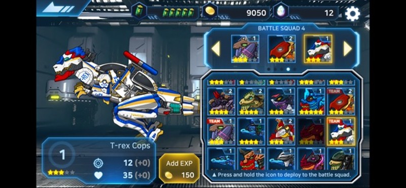 Dino Robot Battle Field screenshot
