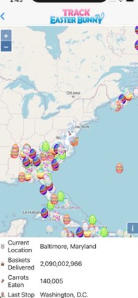 Easter Bunny Tracker Official Image
