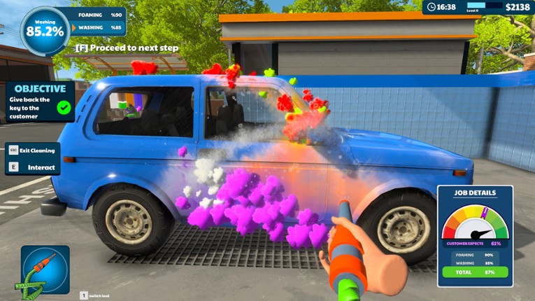 Express Car Wash Simulator screenshot