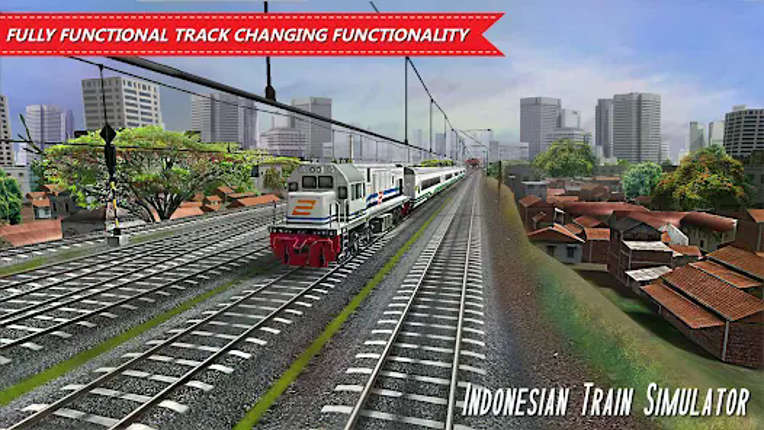Indonesian Train Sim: Game Image