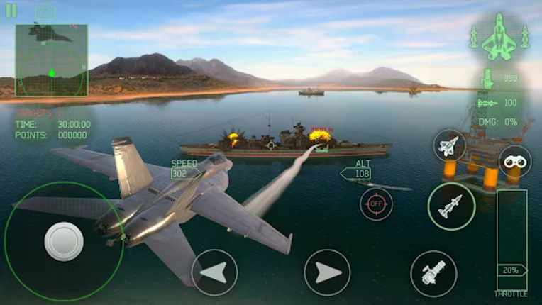 Fighter Jet Combat : Warzone screenshot