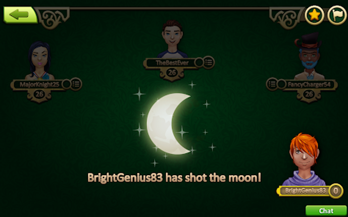 Hearts Online screenshot