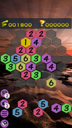 Get To 7, merge puzzle game screenshot