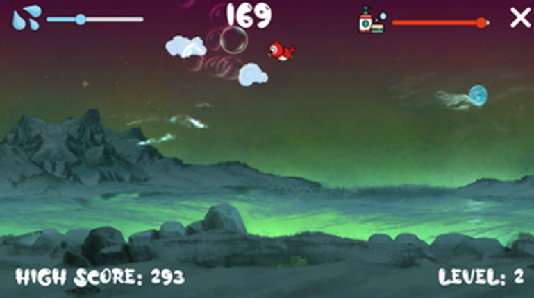 Game Jam 84: Bubbles => BUBBLE TROUBLES screenshot