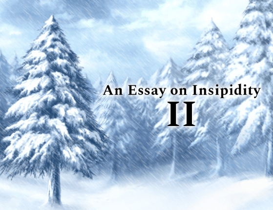 An Essay on Insipidity II Game Cover