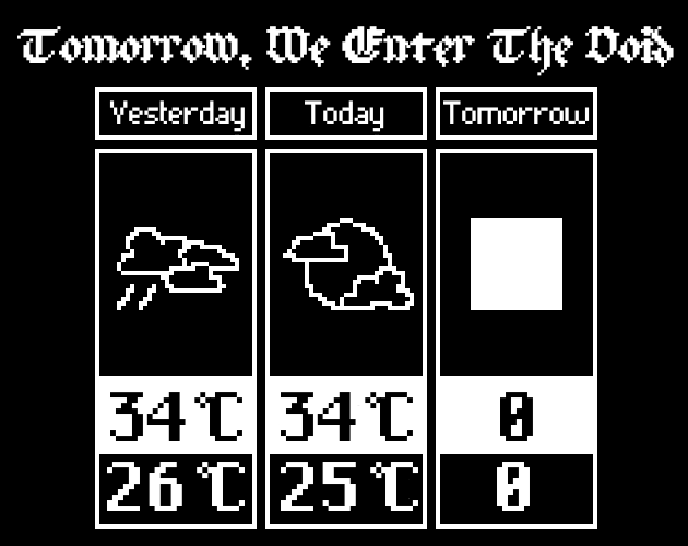 Games like Tomorrow, We Enter The Void