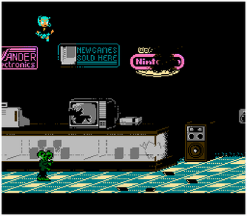 Haunted: Halloween '86 - The Curse of Possum Hollow (NES) screenshot