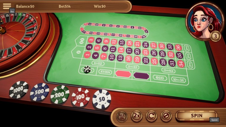 Hot Stakes Casino: American Roulette screenshot