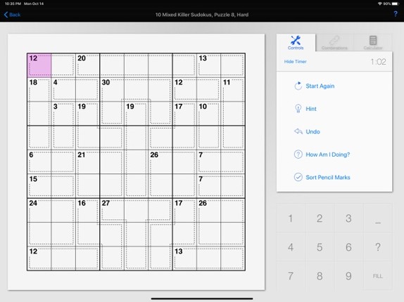 Killer Sudoku + Image