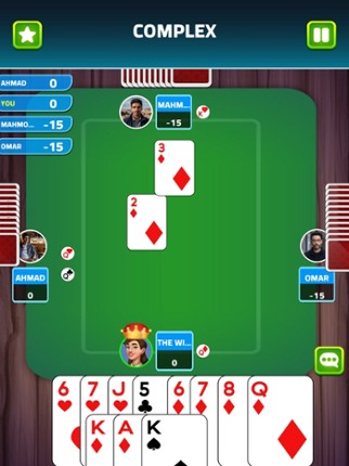 Trix Sheikh El Koba Card Game screenshot