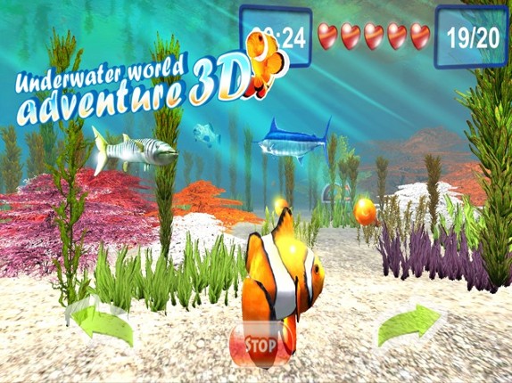 Underwater adventure 3D screenshot