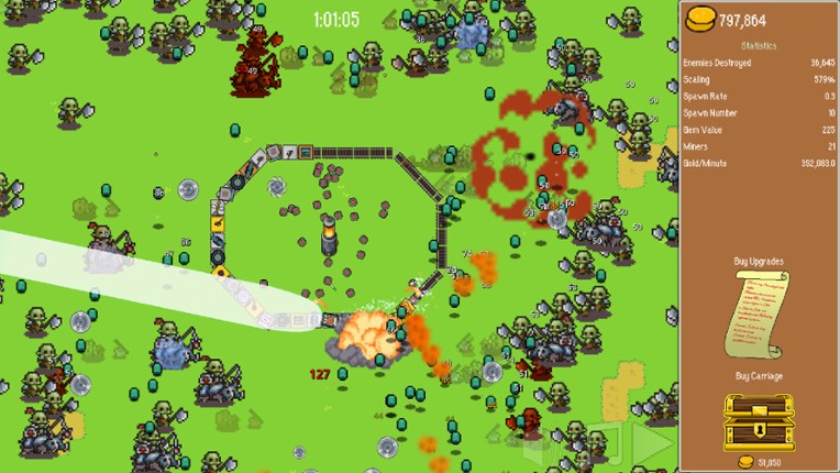 All Aboard! The Train Defense Express screenshot