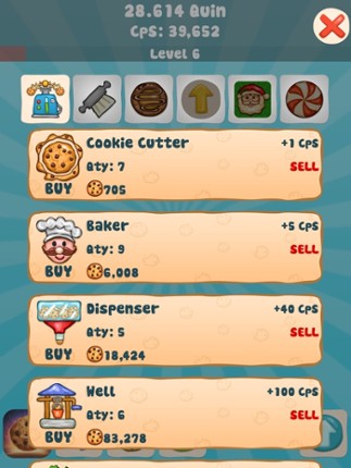 Cookie Clicker Collector screenshot
