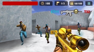 Counter Terrorist War - Sniper Shoot Strike Image