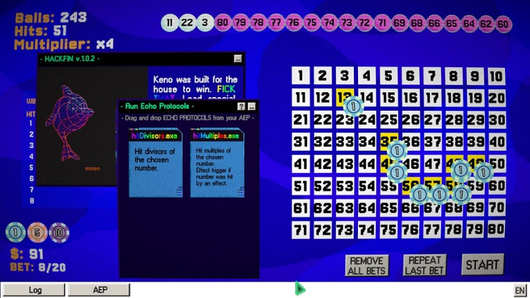 Dolphin Keno screenshot