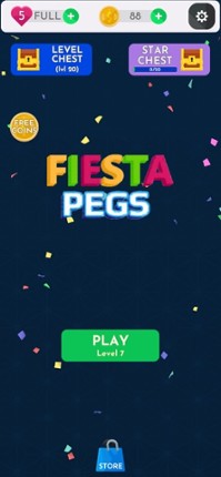 FIESTA PEGS: BREAK BRICKS FUN screenshot