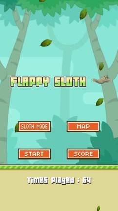Flappy Sloth screenshot