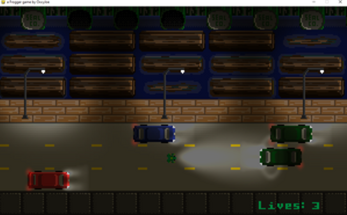 Frogger screenshot