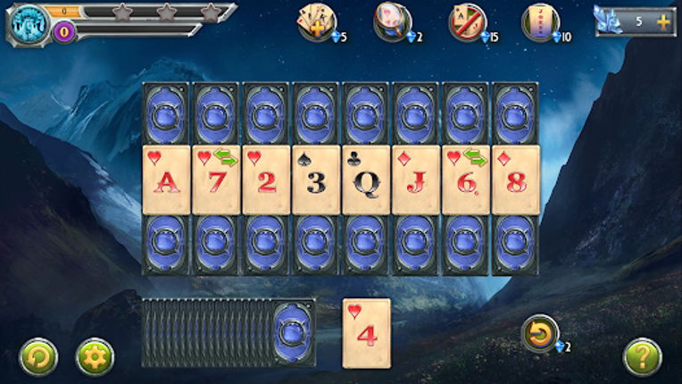 Tri Peaks Solitaire screenshot