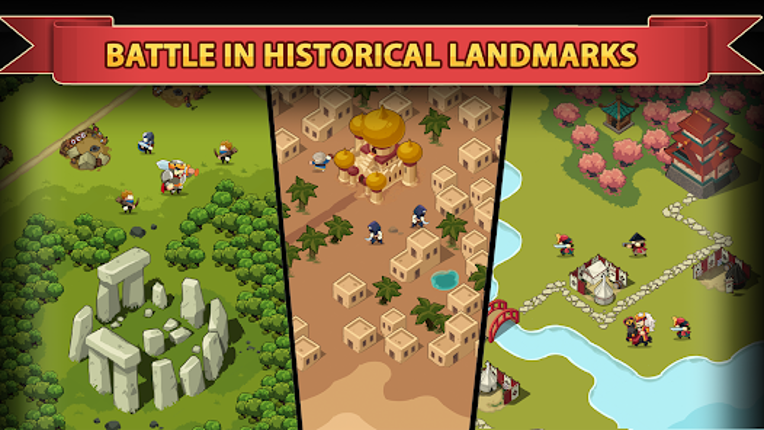 Knights and Glory - Battle screenshot