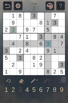 Wolf And Moon : Sudoku Image