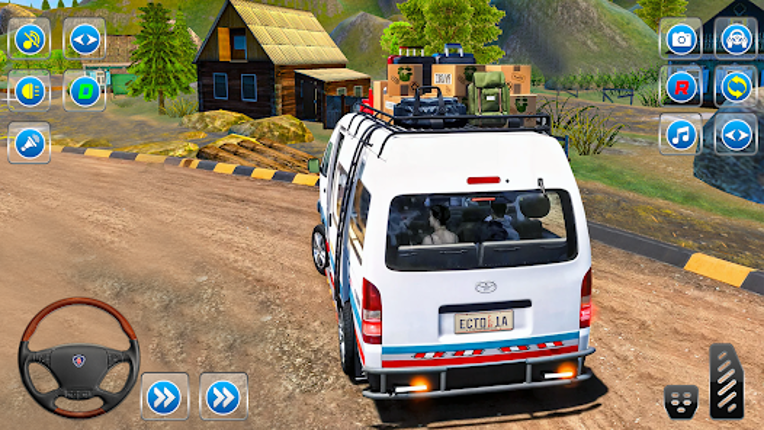 Van Driving Offroad Game 3D screenshot