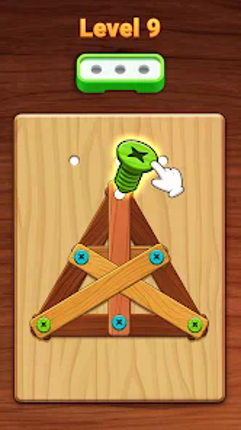Color Wood Screw Image