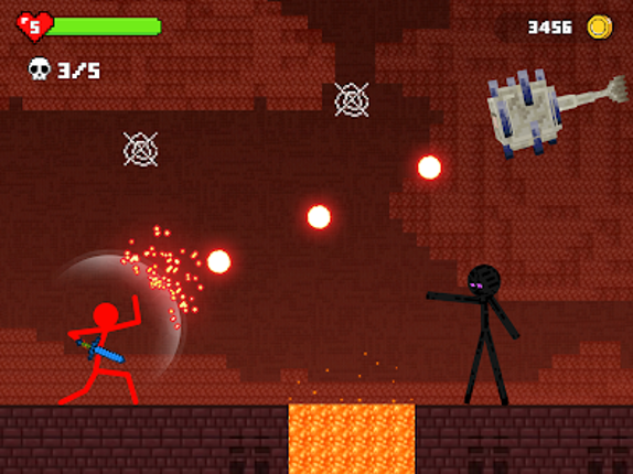 Stick-man Battle - Craft World screenshot